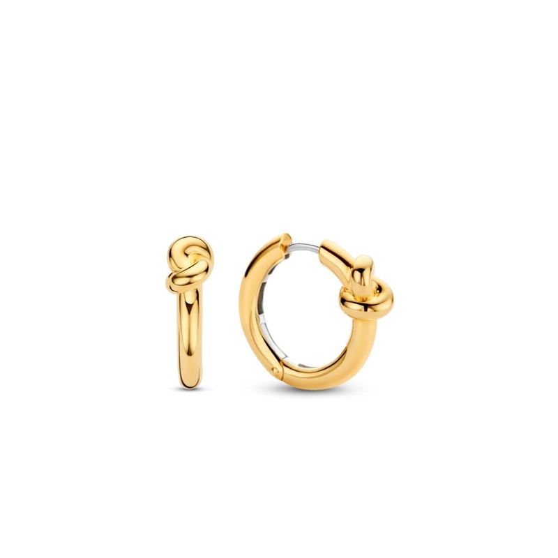 Ti Sento Knot Hoops