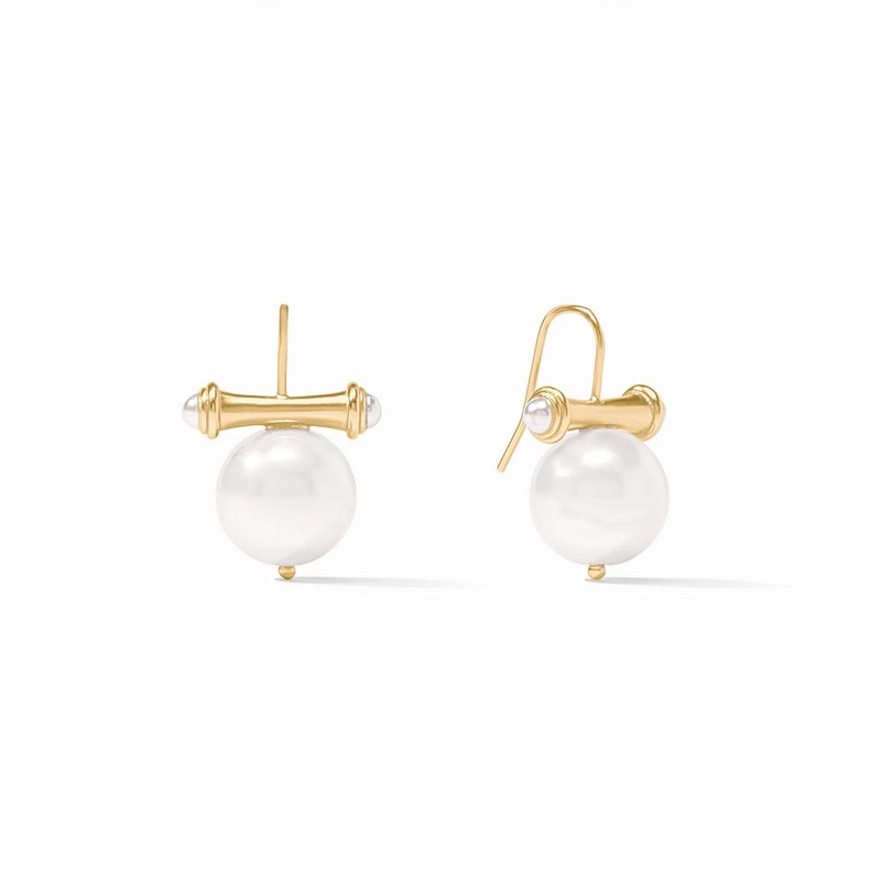 Julie Vos Bamboo Pearl Earrings