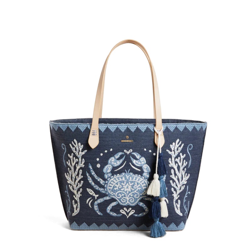 Spartina Fiesta Tote - Hamilton Crab