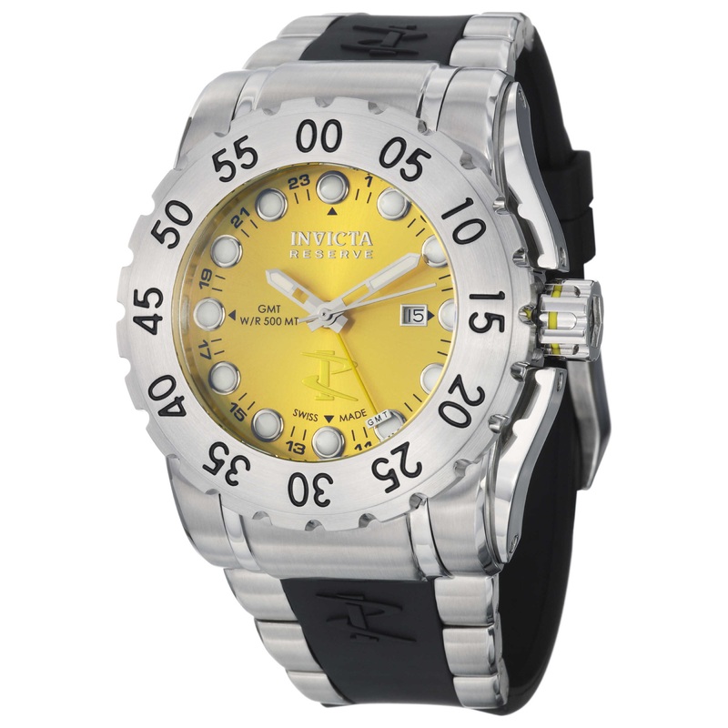 Invicta Reserve Leviathan GMT Men's Quartz Watch 6648