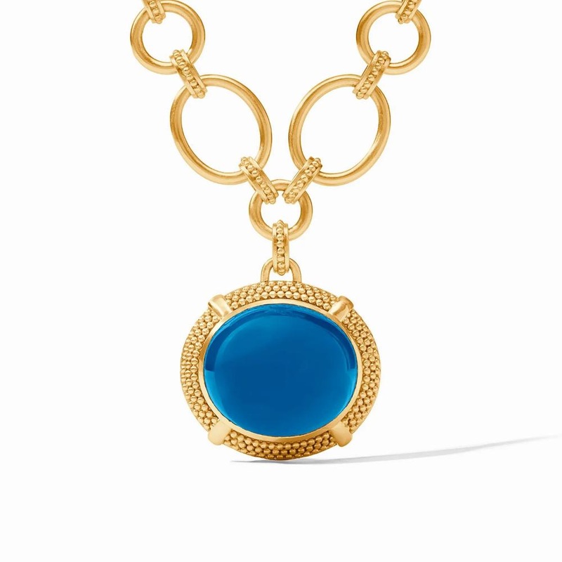 Julie Vos Cabochon Statement Necklace