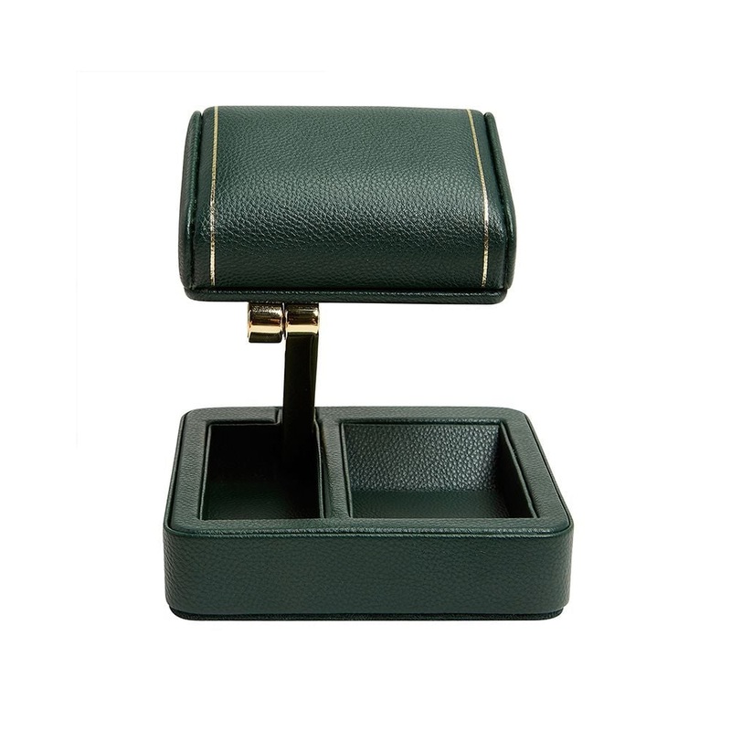 Wolf Designs British Racing Single Travel Watch Stand in Green