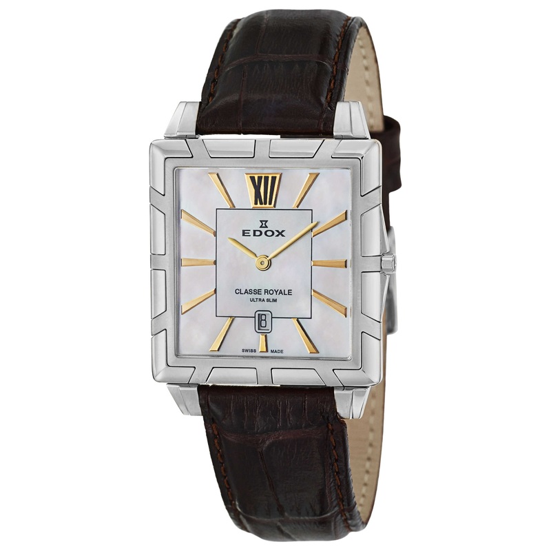 Edox Classe Royale Ultra Slim Women's Quartz Watch 26022-3R-NAINBR
