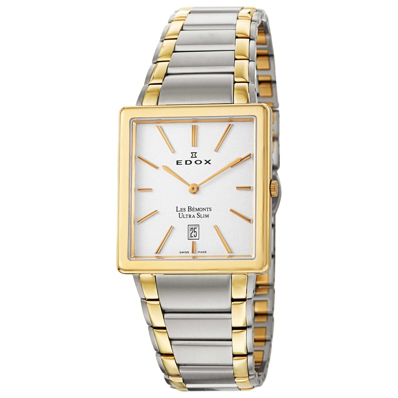 Edox Les Bemonts Ultra Slim Men's Quartz Watch 27031-357J-AID