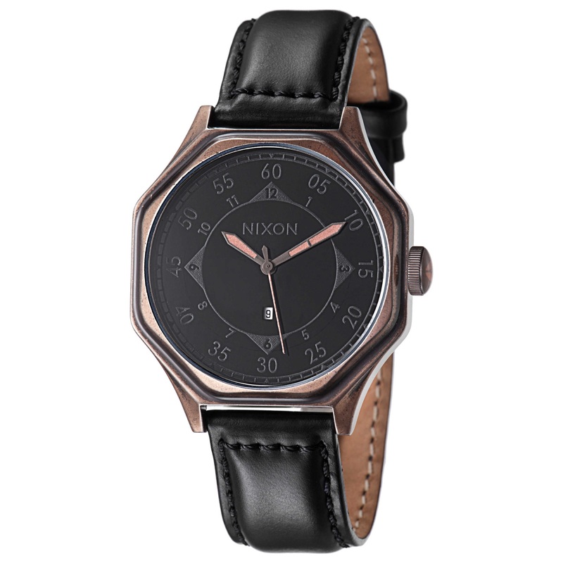Nixon The Falcon Leather Watch