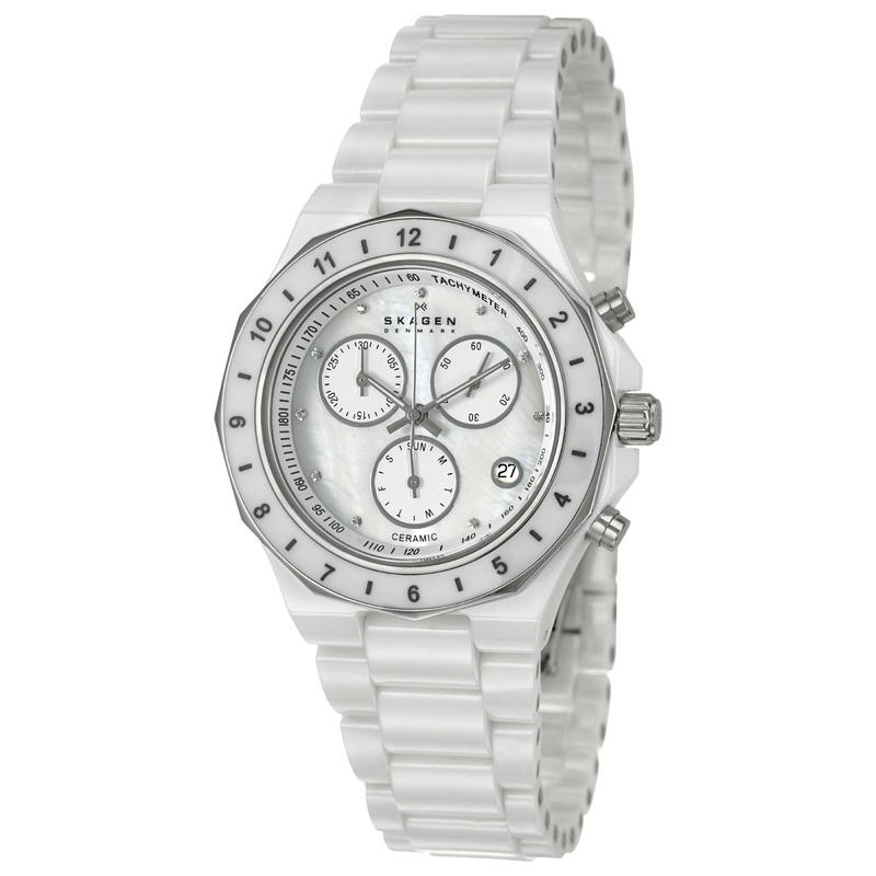 Skagen Ceramic C913SWXC Women's Watch