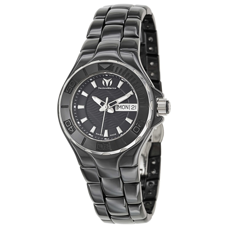 TechnoMarine Cruise Ceramic Women's Quartz Watch 110026B