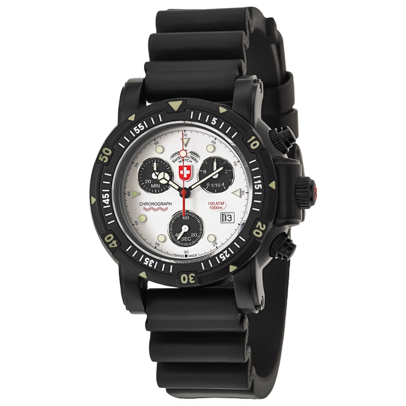 Swiss Military Seawolf I Scuba Nero Men's Quartz Watch 2415