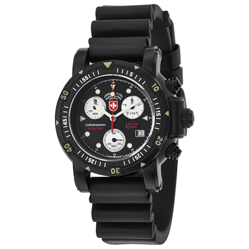 Swiss Military Seawolf I Scuba Nero Men's Quartz Watch 2416