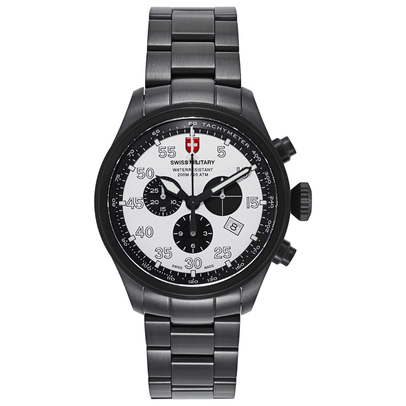 Swiss Military Hawk Nero Men's Quartz Watch 2730