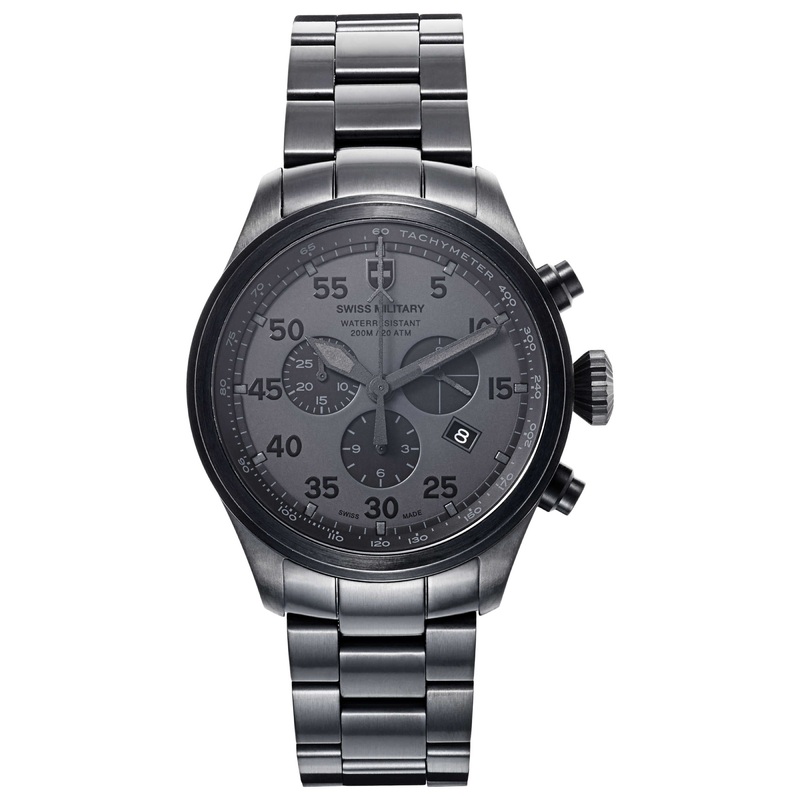 Swiss Military Hawk Nero Men's Quartz Watch 2731