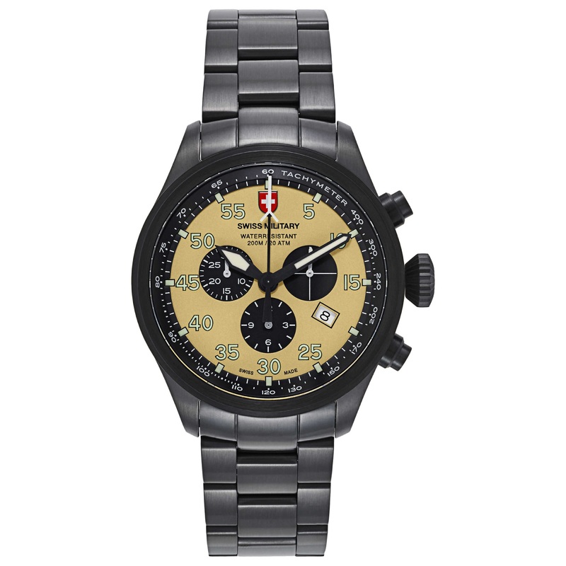 Swiss Military Hawk Nero Men's Quartz Watch 2733
