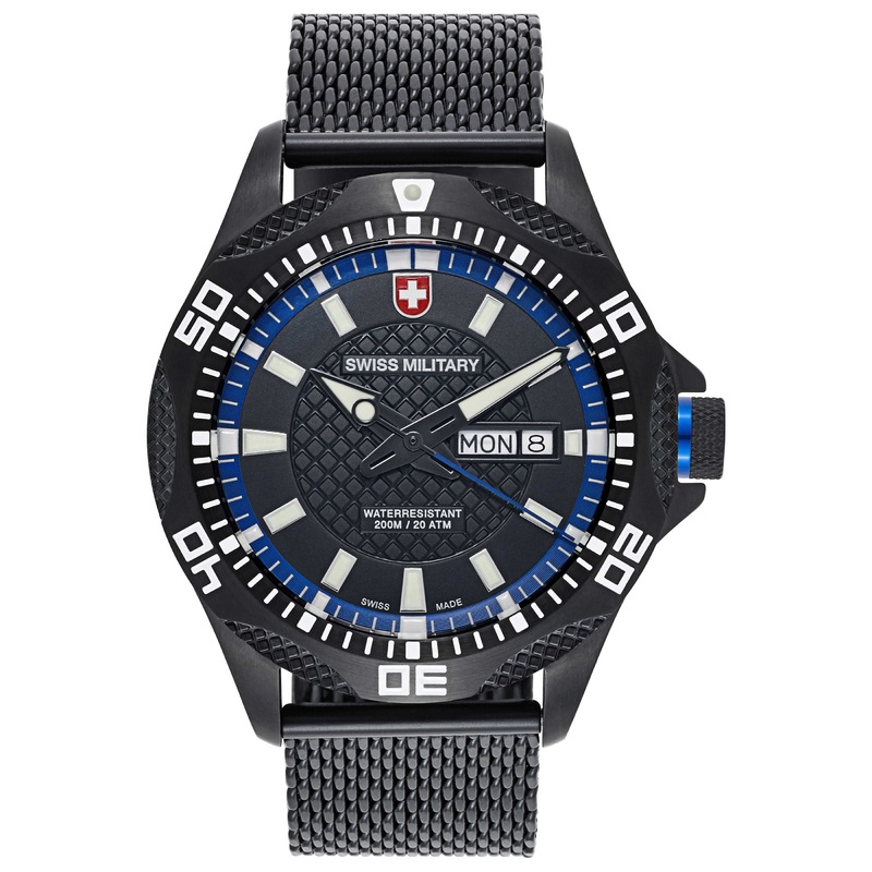 Swiss Military Tank Nero Men's Quartz Watch 2742