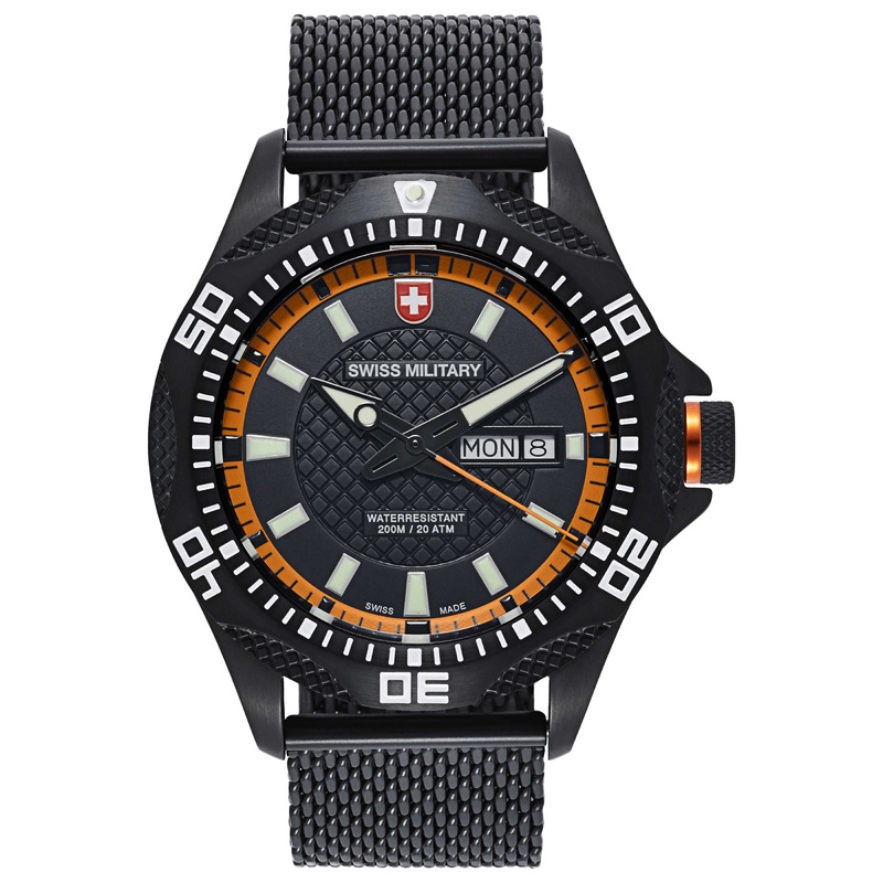 Swiss Military Tank Nero Men's Quartz Watch 2743