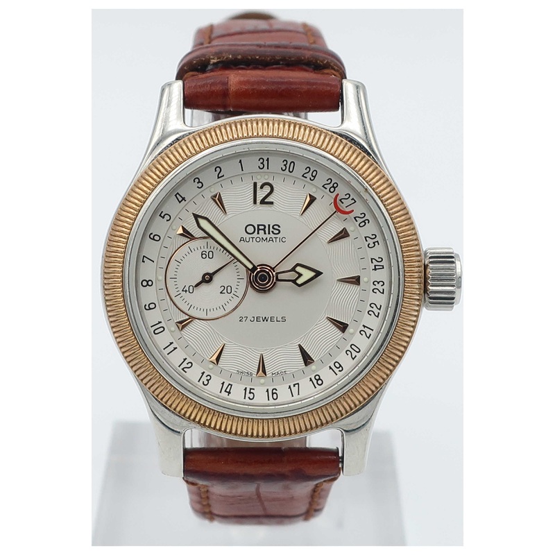 Oris Big Crown Comandante Midsize 644-7487-43-61-LS-PO Women's Watch