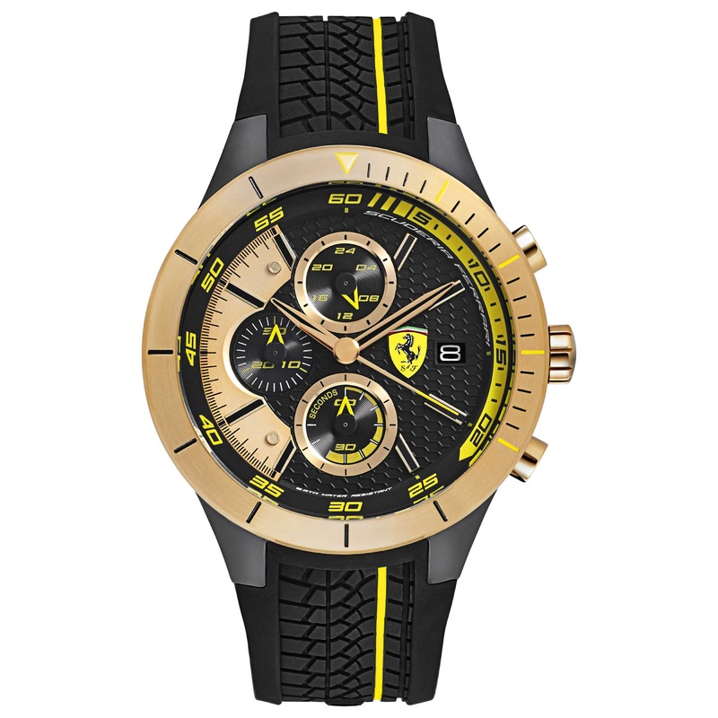 Ferrari Red Rev Evo Men's Quartz Watch 830295