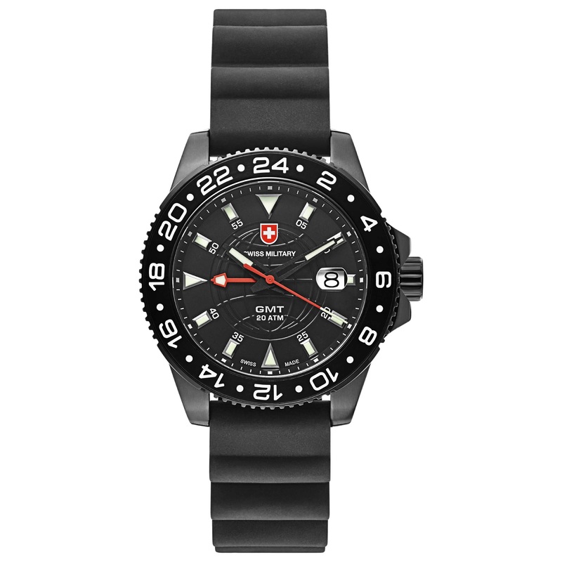 Charmex GMT Nero Scuba Men's Quartz Watch 27761