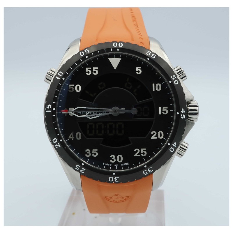 Hamilton Flight Timer Men's Quartz Watch H64554431-SD