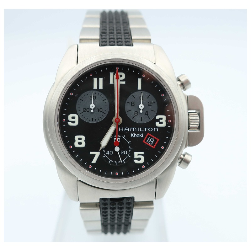 Hamilton Khaki Action Chrono Women's Quartz Watch H63312133-SD