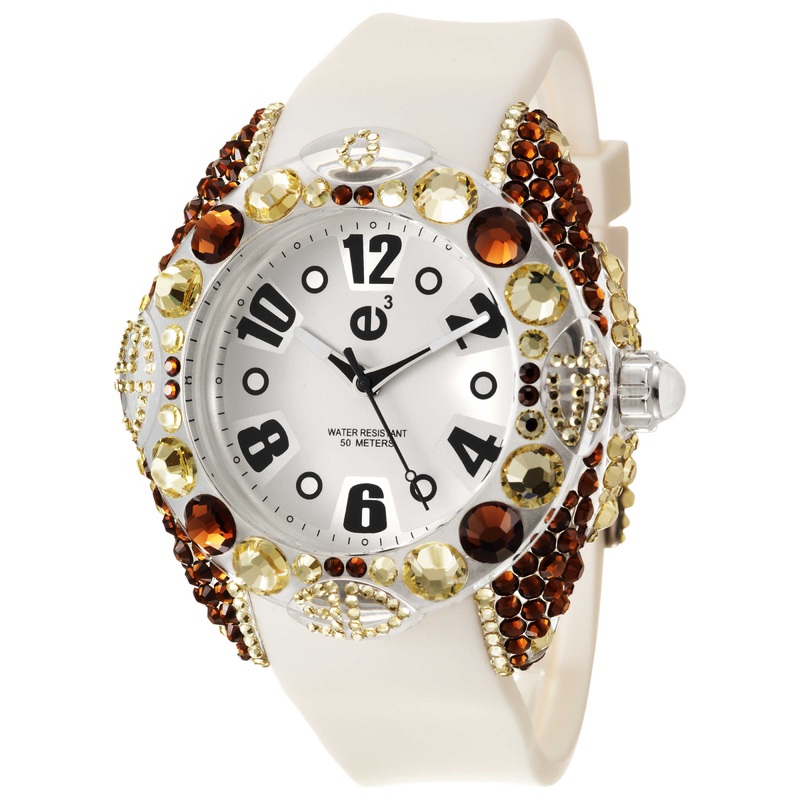 Tendence Rainbow Crystal Art Women's Watch 02013101