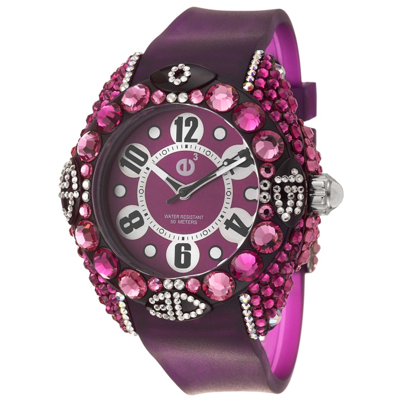 Tendence Rainbow Crystal Art Women's Watch 02013103
