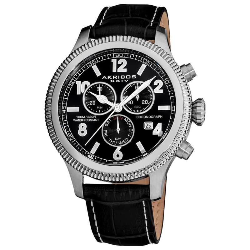 Akribos Xxiv Men's Watch AK575BK