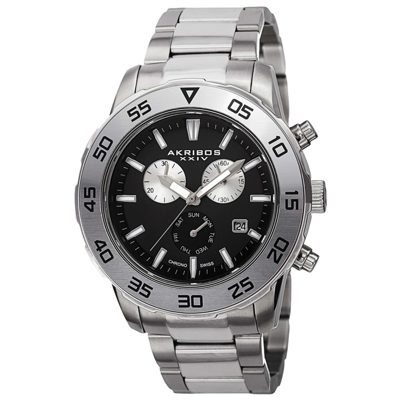 Akribos Xxiv Men's Watch AK669SSB