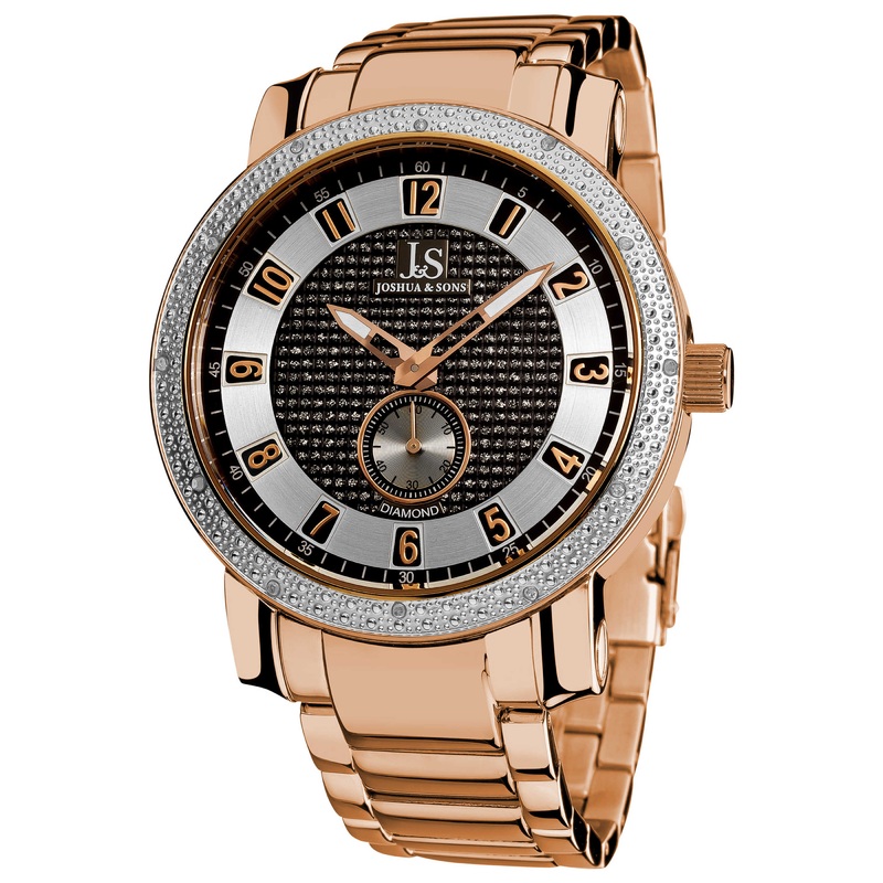 Joshua & Sons Men's Quartz Watch JS-20-RG