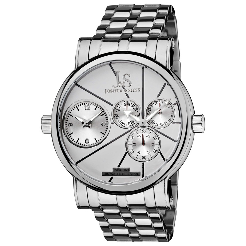 Joshua & Sons Men's Quartz Watch JS-35-SS
