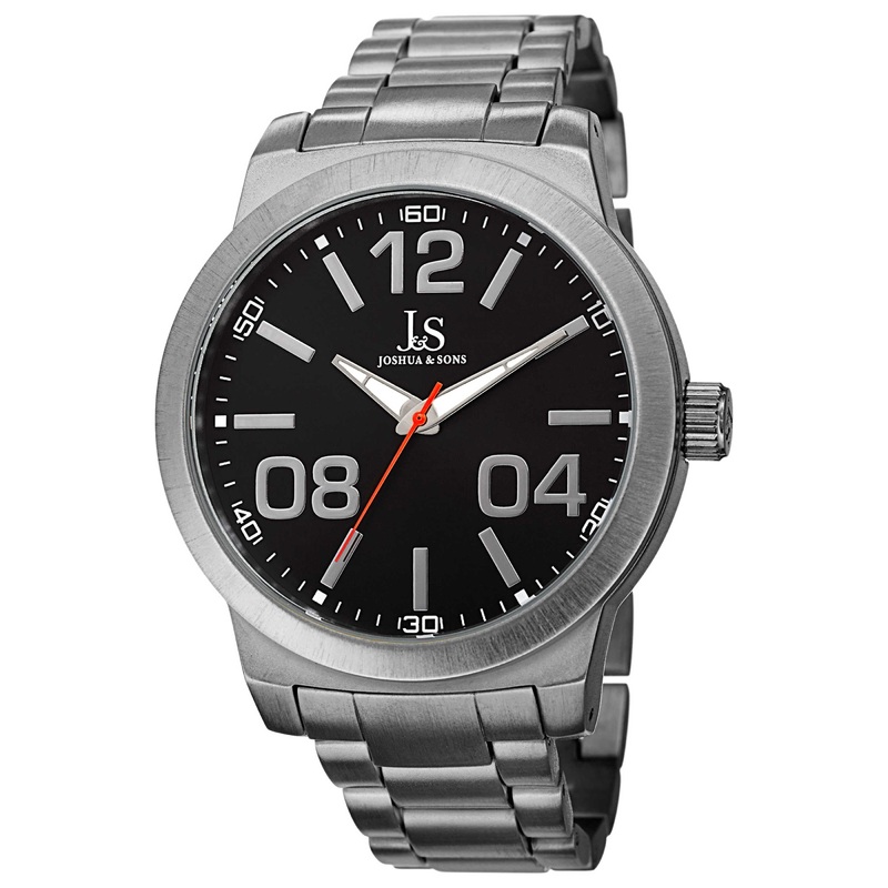 Joshua & Sons Men's Quartz Watch JS82BK