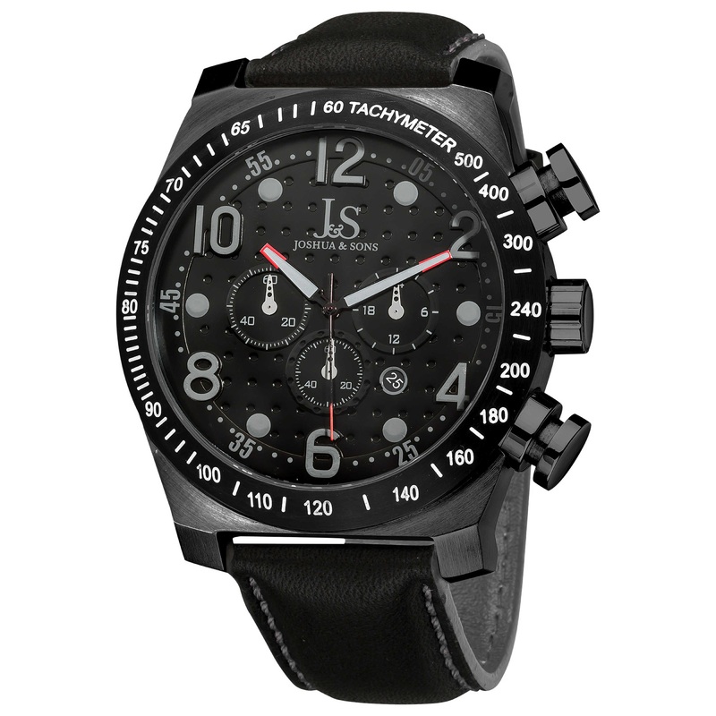 Joshua & Sons Men's Watch JS-14-BK