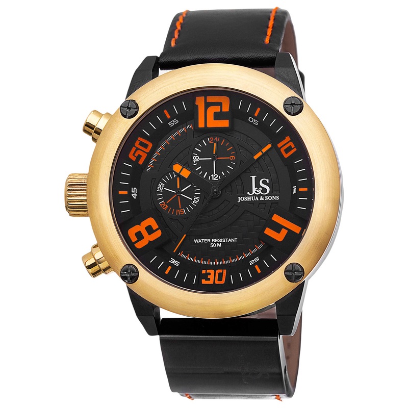Joshua & Sons Men's Watch JS70YG