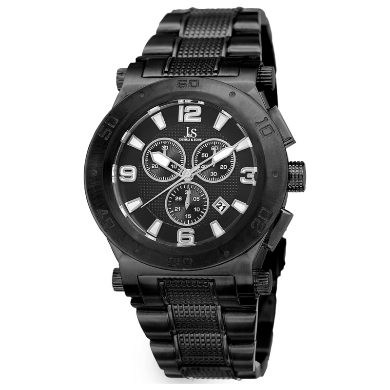 Joshua & Sons Men's Watch JX104BK