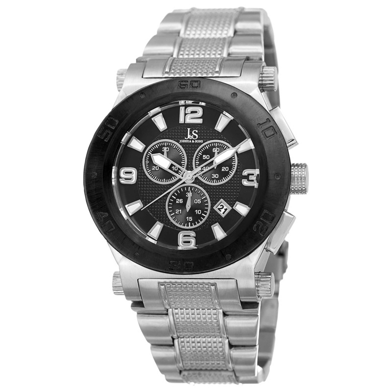 Joshua & Sons Men's Watch JX104SSB