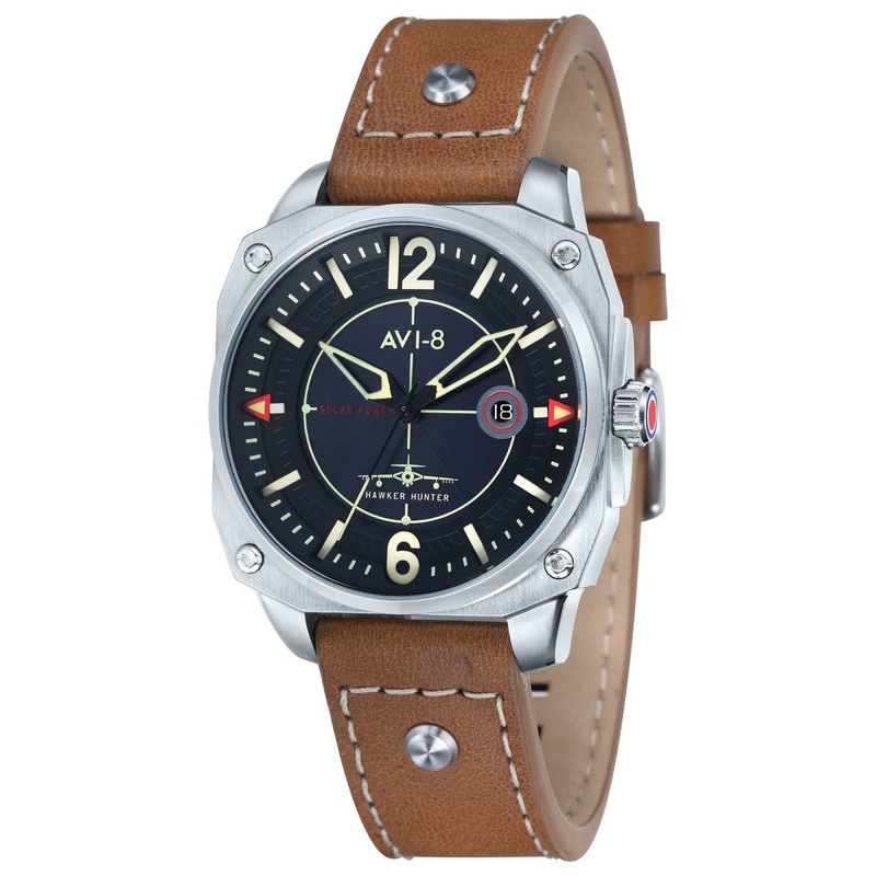 AVI-8 Hawker Hunter Men's Quartz Solar Watch AV-4039-02