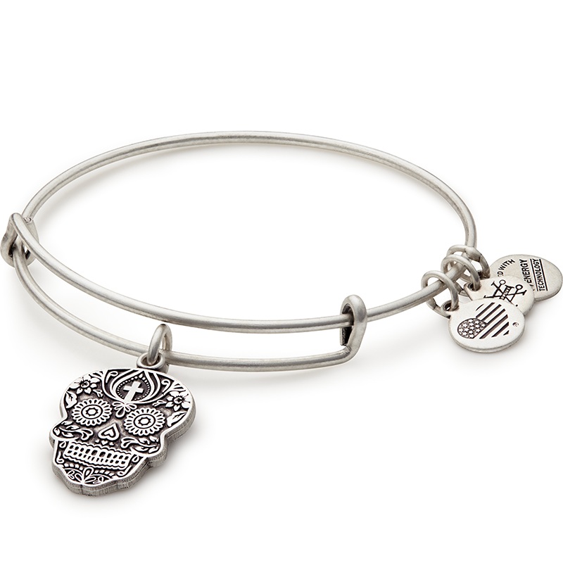 Calavera Charm Bangle
