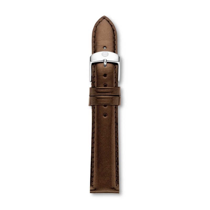 16mm Espresso Patent Leather Strap