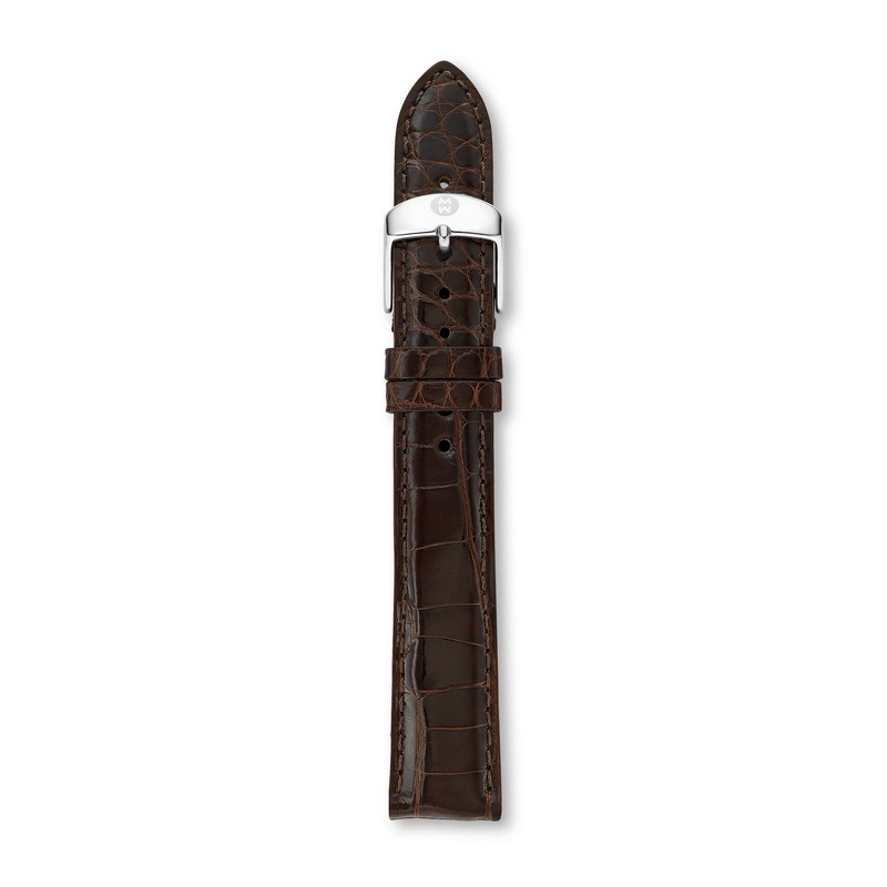 18mm Espresso Leather Strap