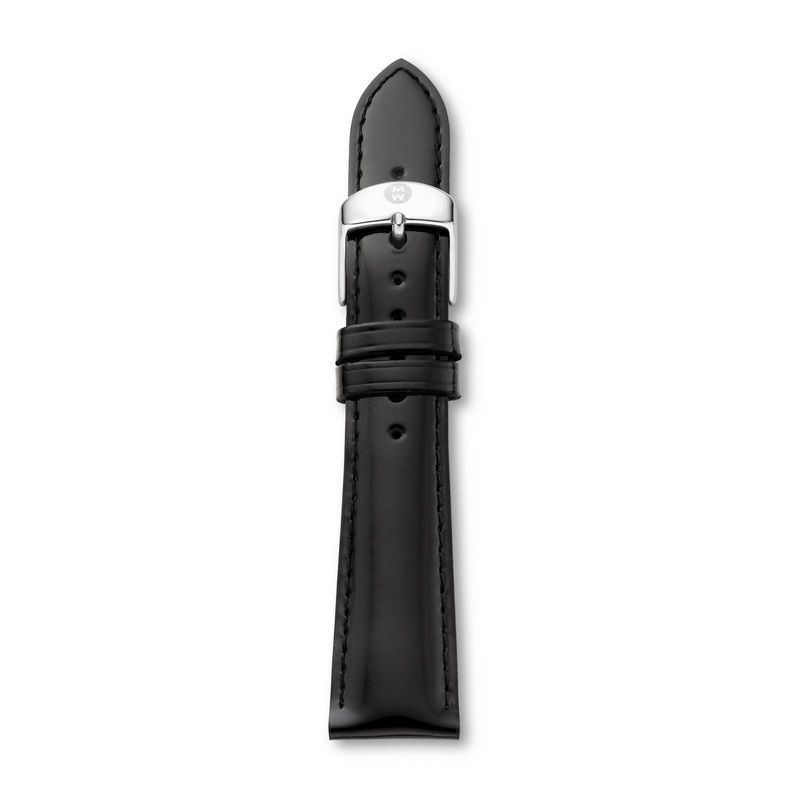 20mm Black Patent Leather Strap