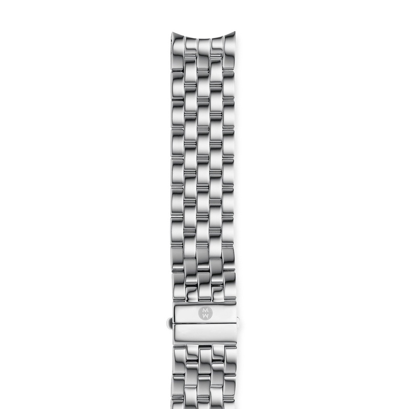 20mm Sport Sail 5-Link Stainless Steel Bracelet