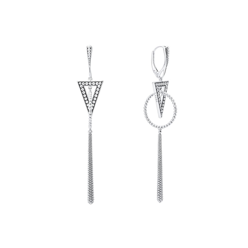 Signature Caviar Drop Earrings