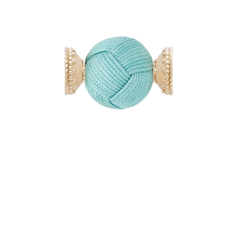 Sea Foam Green Woven Knot Centerpiece