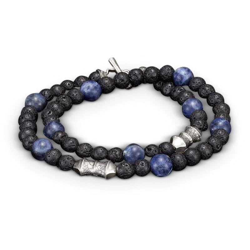 BB20 Sodalite Tether Beaded Bracelet