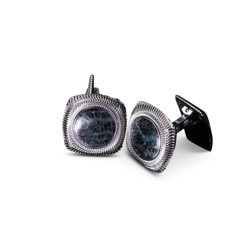 CL2-3 Coral Cufflinks