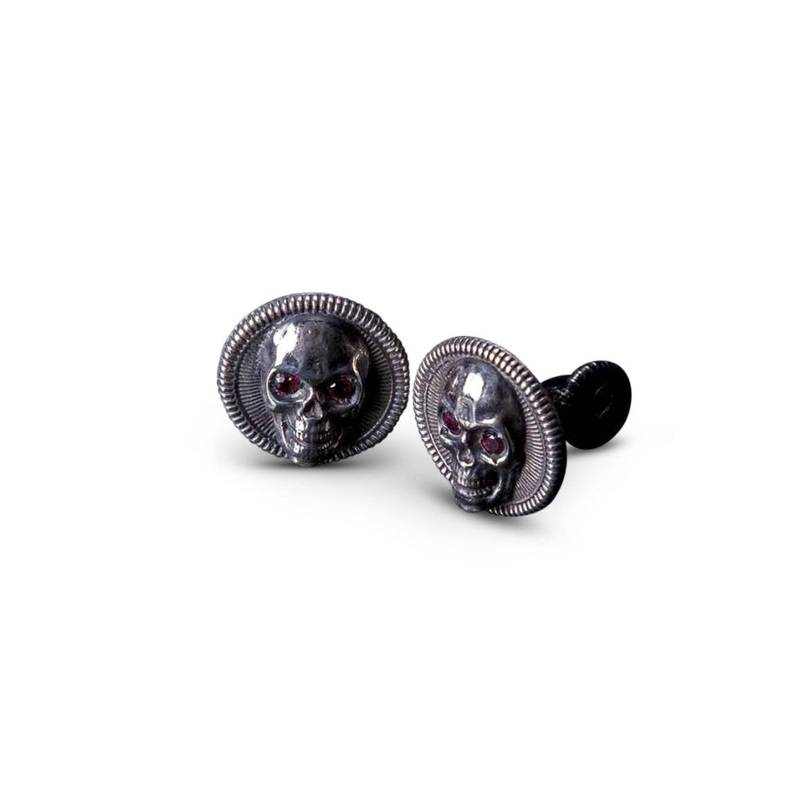 CL5-4 Red Topaz Cufflinks
