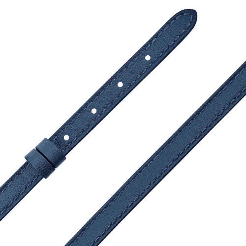 "My Move" China Blue Leather Bracelet