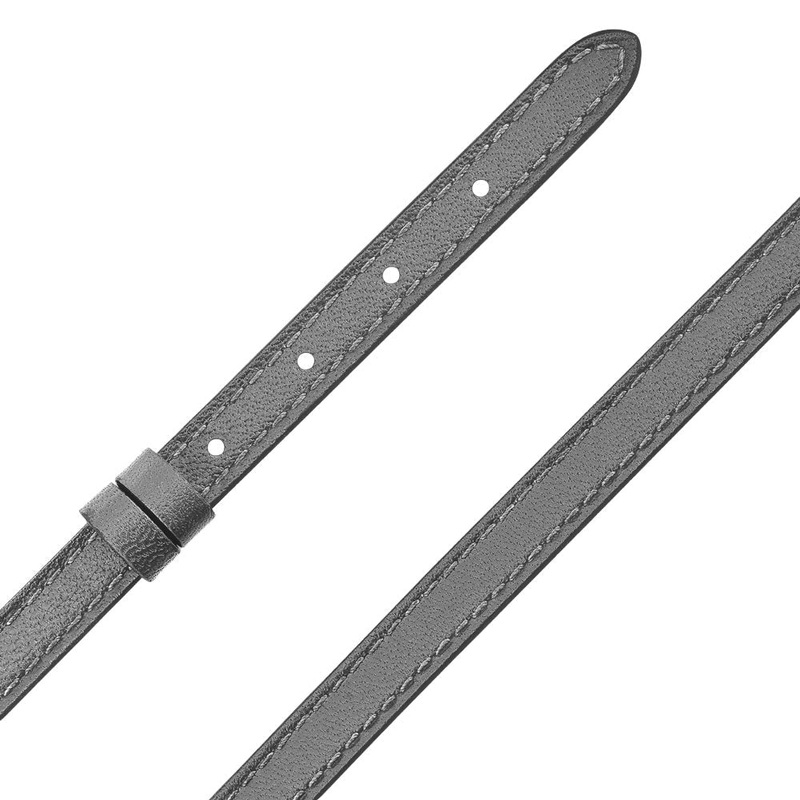 "My Move" Graphite Grey Leather Bracelet