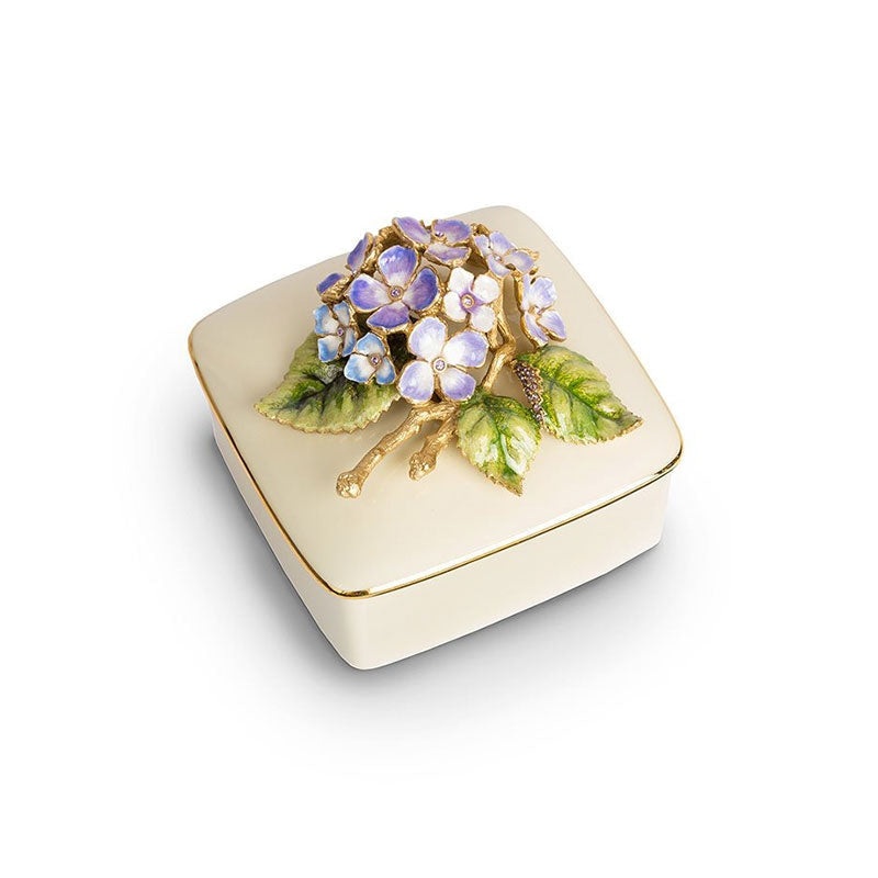 Shaye Hydrangea Porcelain Box