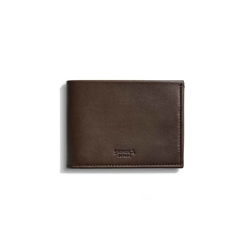 Slim Bifold Wallet Brown S0310009507