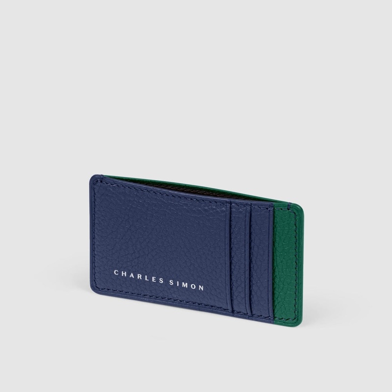 Charles Simon James Horizon Sapphire & Emerald Card Holder